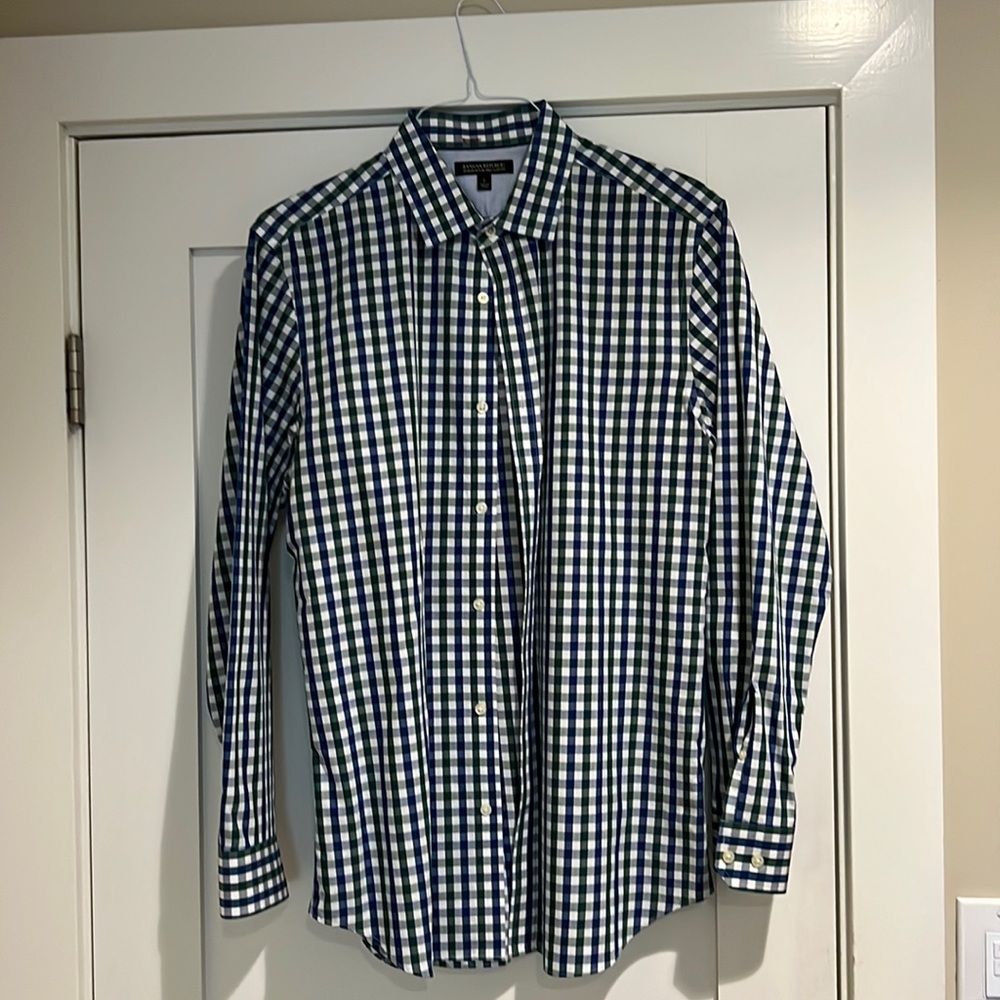 Banana Republic Mens slim fit shirt LARGE